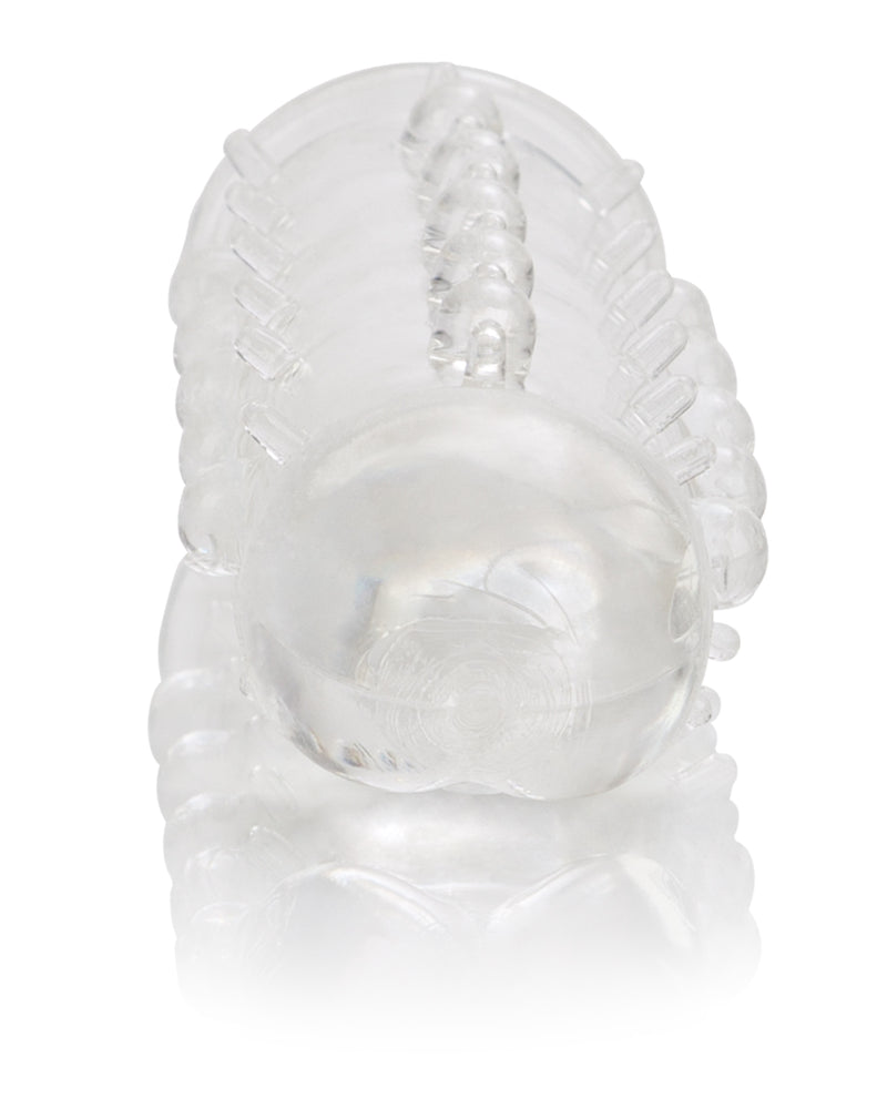 Stud Extender Clear With Supporting Ring