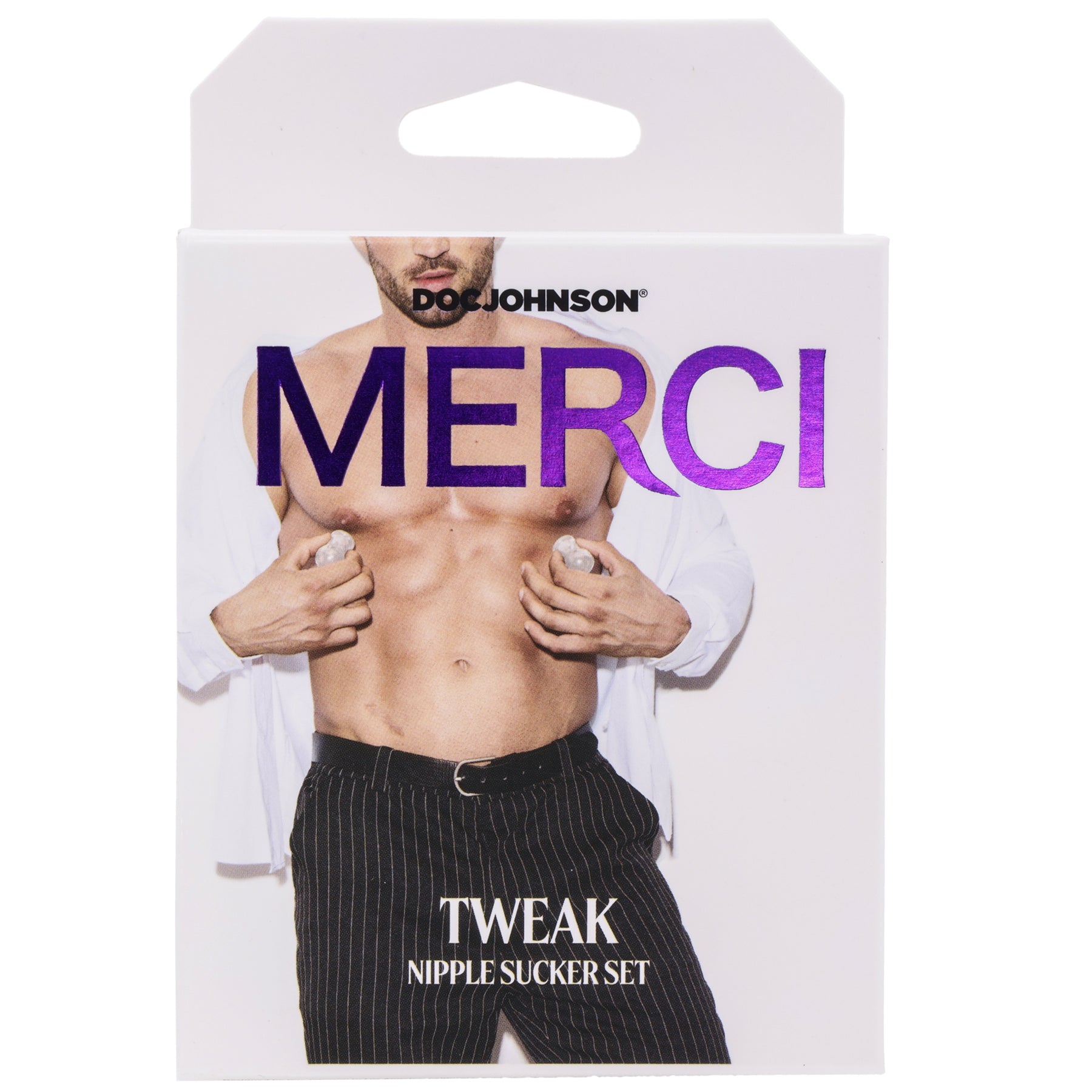 "Merci - Tweak - Nipple Sucker Set - Clear DJ2404-02-BX"