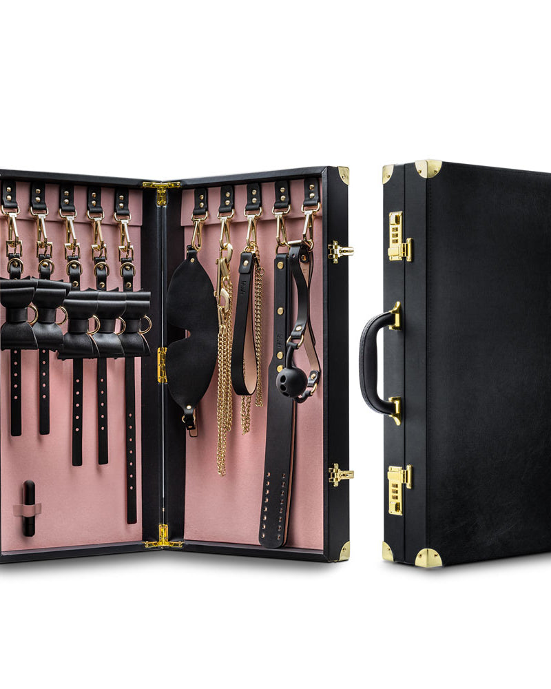 Temptasia - Safe Word - Bondage Kit With Suitcase - Black