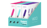 "Bam Mini Bullet - Assorted 12 Pc Display VI-P1400"