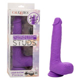 "Rechargeable Gyrating and Thrusting Silicone Studs - Purple SE0251103"