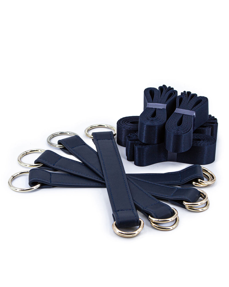 Bondage Couture - Tie Down Straps - Blue