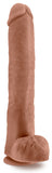 Au Naturel - Daddy - 14 Inch Dildo - Mocha