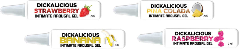 "Dickalicious - 2ml Tubes Wall Mount - 144 Pc Display HTP2673D"