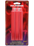 Japanese Drip Candles - 3 Pack - Red