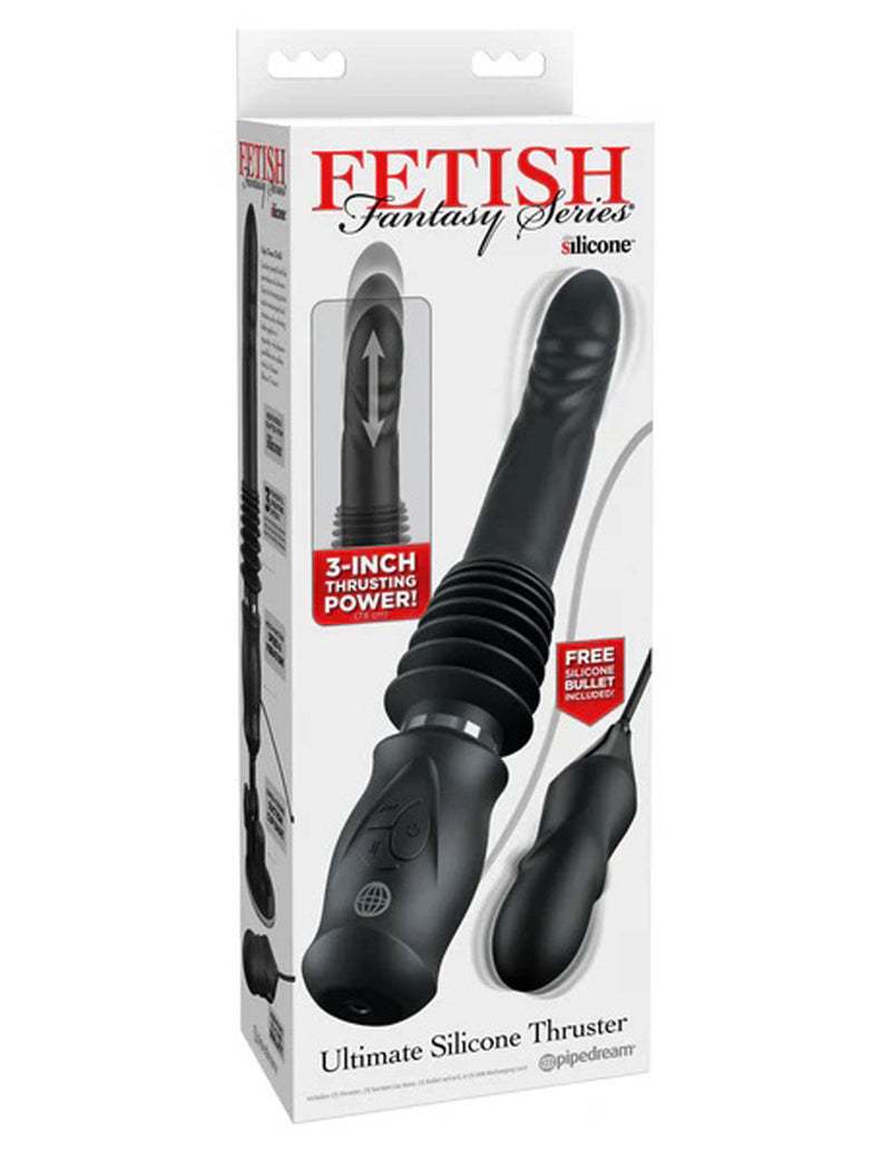 "Fetish Fantasy Series Ultimate Silicone Thruster - Balck PD4563-23"
