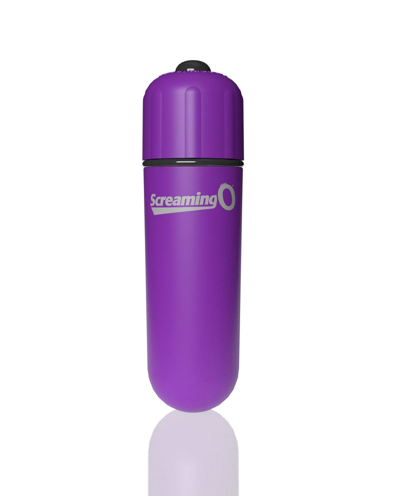 Screaming O 4t - Bullet - Super Powered One Touch Vibrating Bullet - Grape
