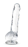 Naturally Yours - 8 Inch Crystalline Dildo - Diamond