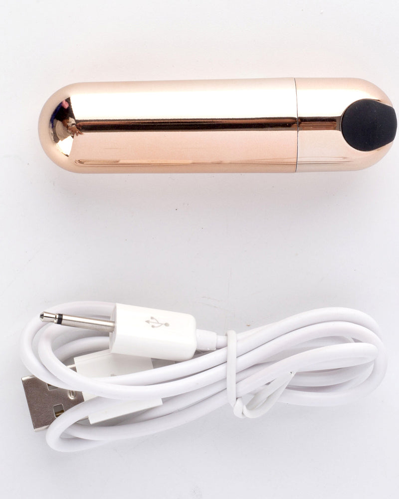 "Jessi Gold Super Charged Mini Bullet - Rose Gold MT330-RG"