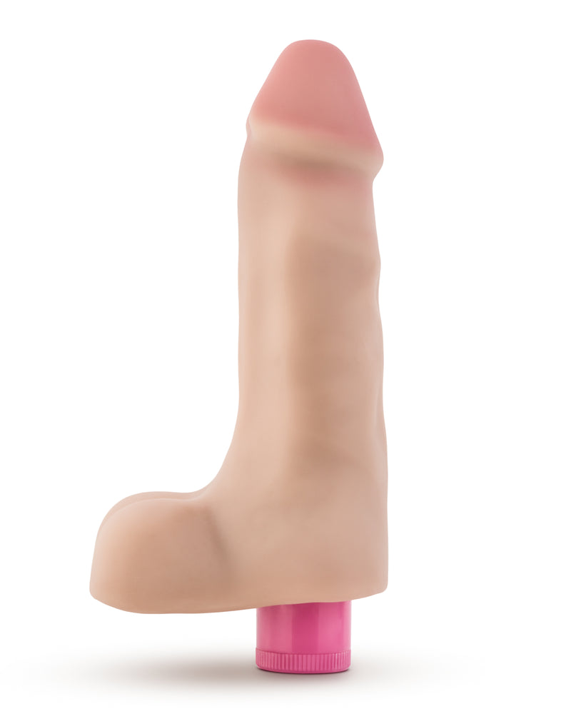 X5 Plus - 7 Inch Vibrating Cock - Beige