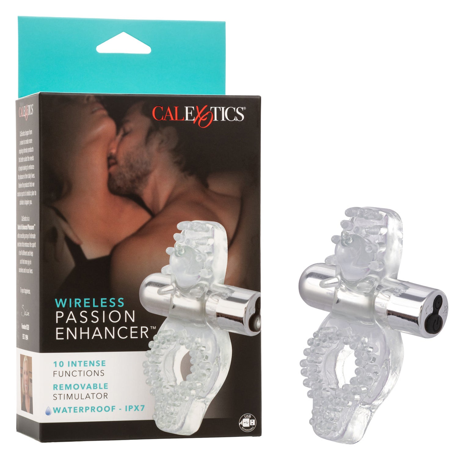 Wireless Passion Enhancer Rechargeable Clear