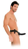 "Fetish Fantasy Series for Him or Her Vibrating Hollow Strap-on - Black PD3367-23"