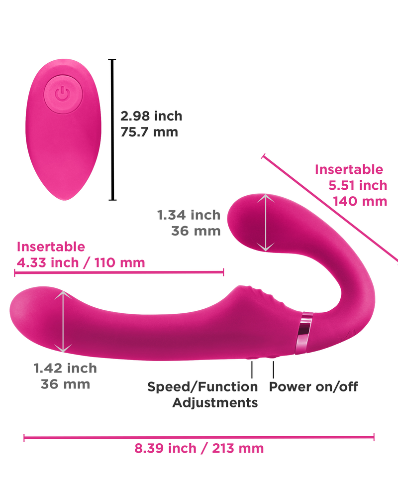 "Shi/shi - Midnight Rider - Pink NSN-0221-04"