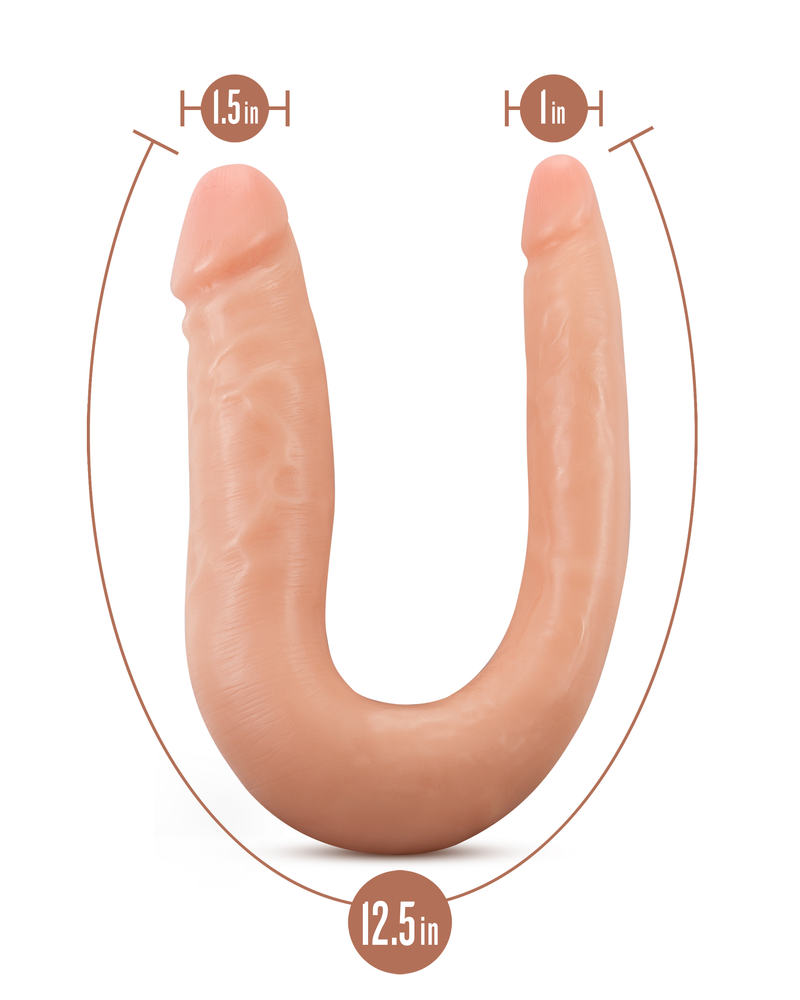 Dr. Skin Mini Double Dong - Vanillla