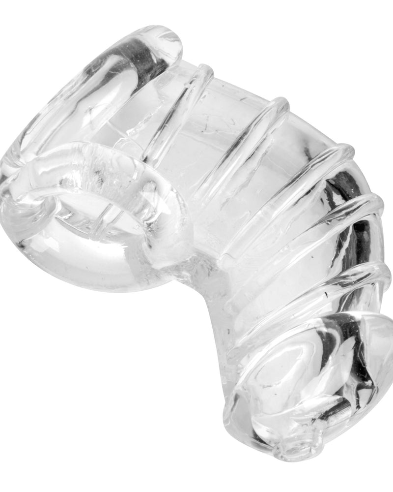 "Detained Soft Body Chastity Cage MS-AE408"