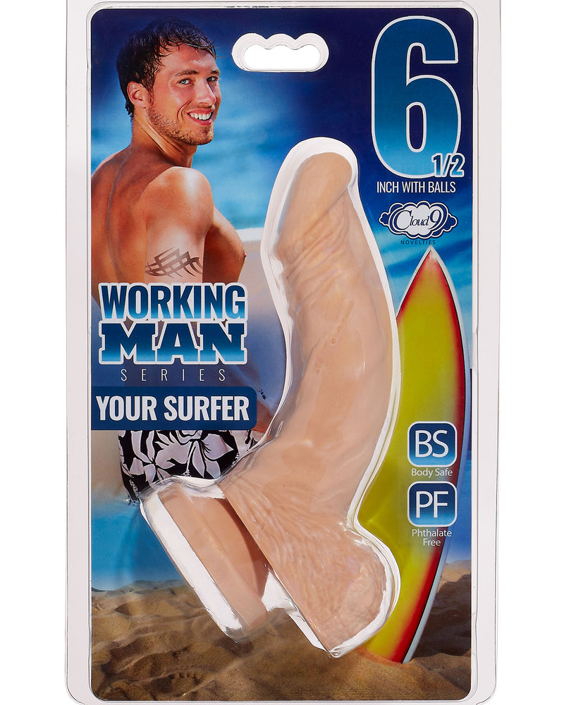 Cloud 9 Working Man 6.5 Inch With Balls - Your Surfer - Light