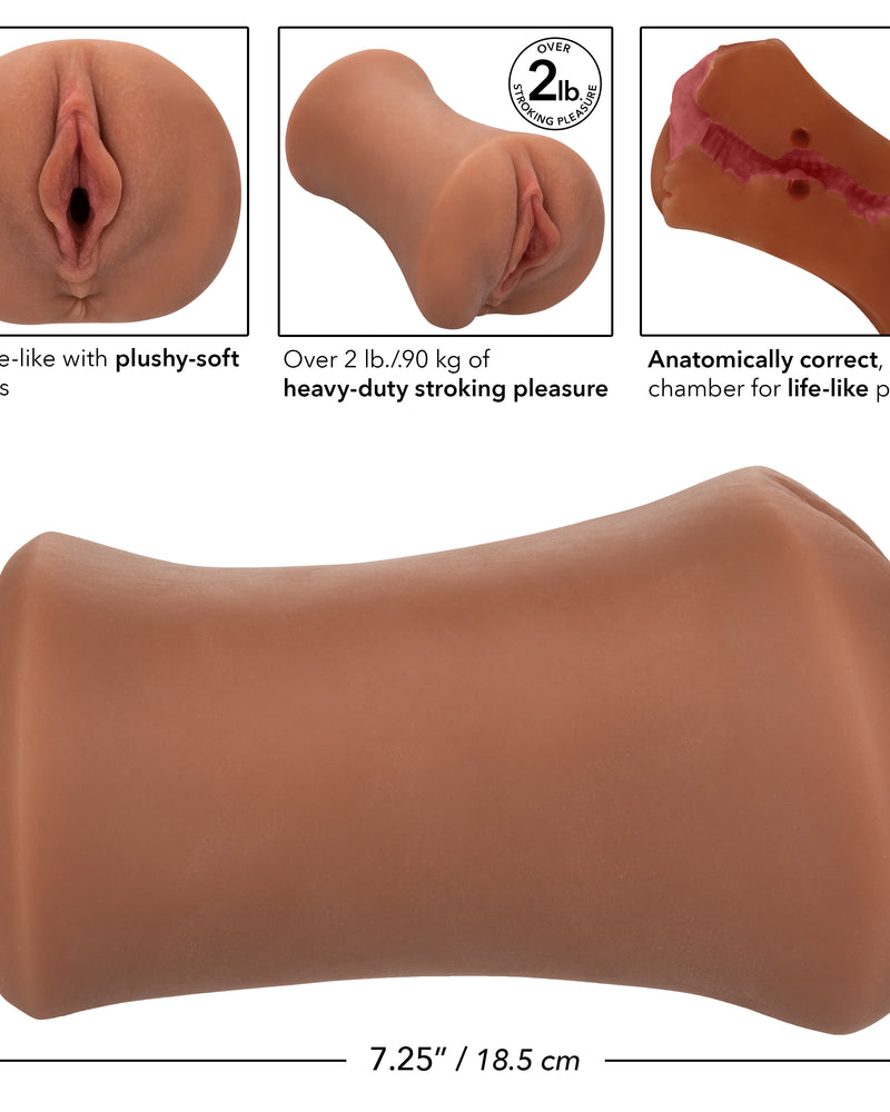Stroke It Wet Ass Pussy - Brown