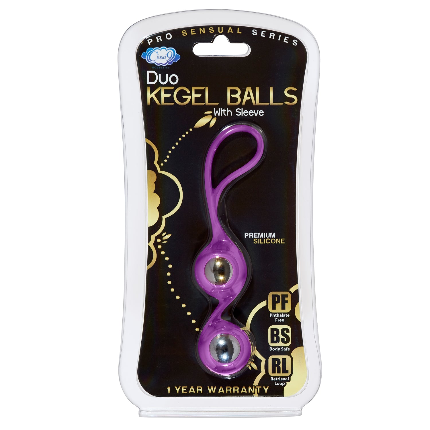 Duo Kegel Balls Purple