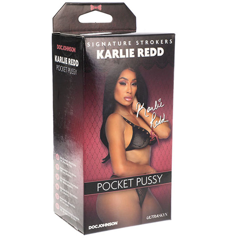 "Signature Strokers - Celebrity Girls - Karlie Redd - Ultraskyn Pocket Pussy DJ5640-01-BX"