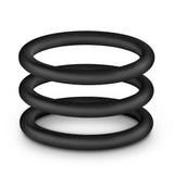 Performance - Vs3 Pure Premium Silicone Cockrings - Large - Black