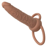 Performance Maxx Rechargeable Dual Penetrator - Brown