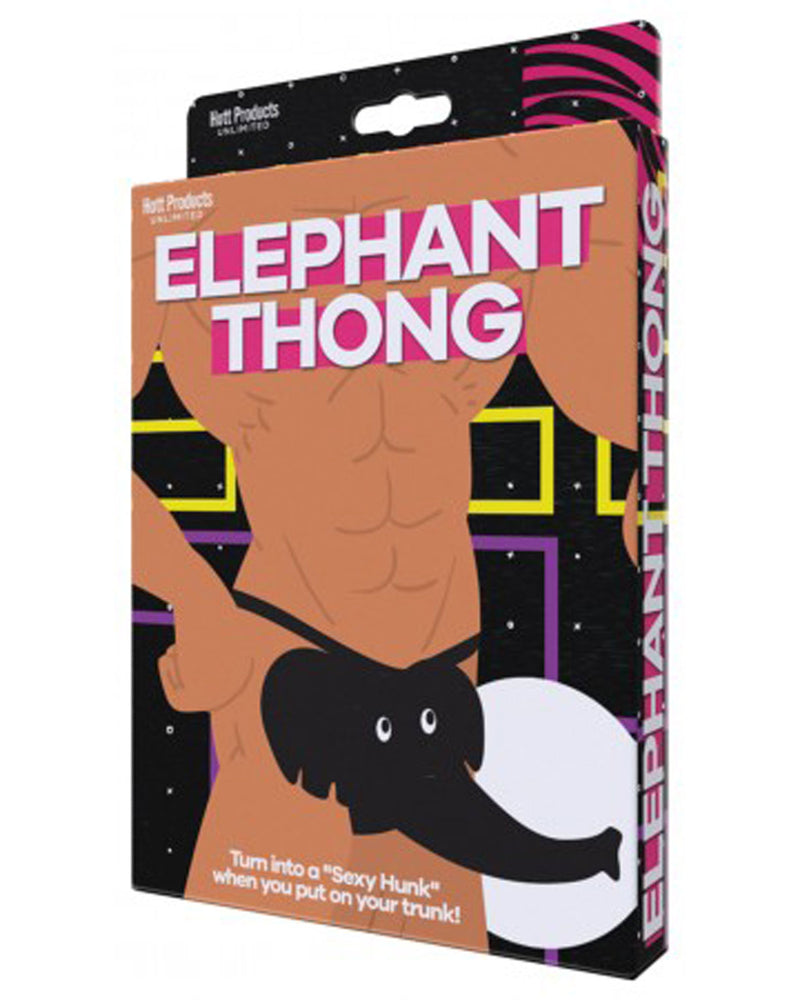 Elephant Thong - Black - One Size