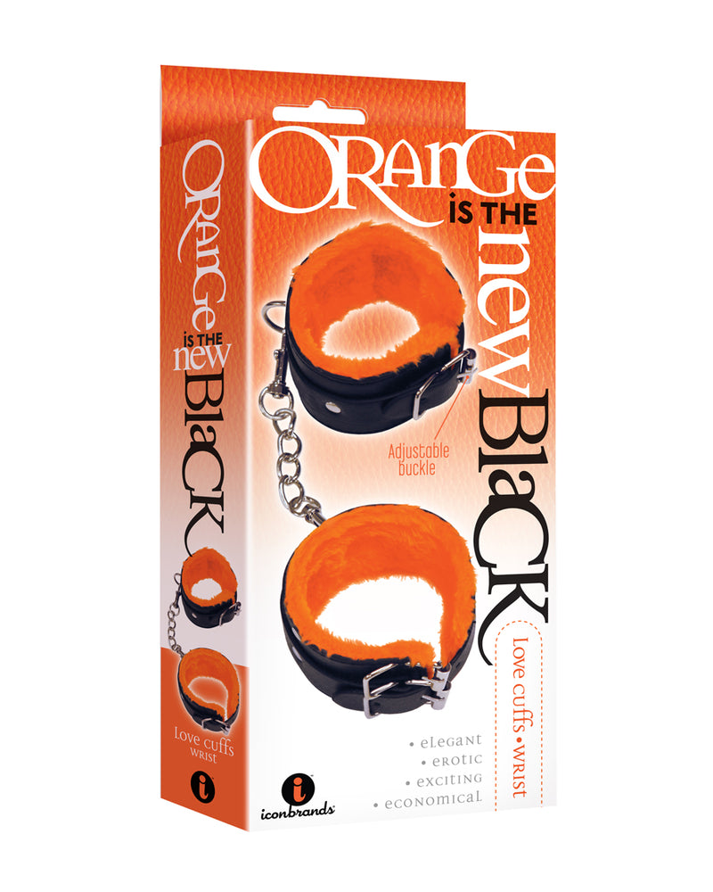 The 9's Orange Is the New Black Love Cuffs Wrist - Black