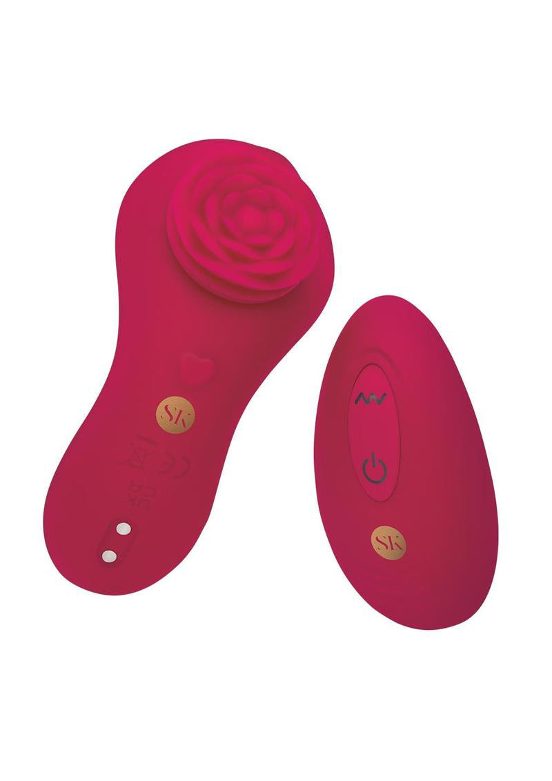 Rosegasm Rose Surprise Panty Vibe - Red