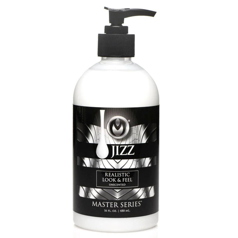 "Master Series Jizz Unscented Water-Based Body Glide - 16 Oz MS-AH048-16OZ"