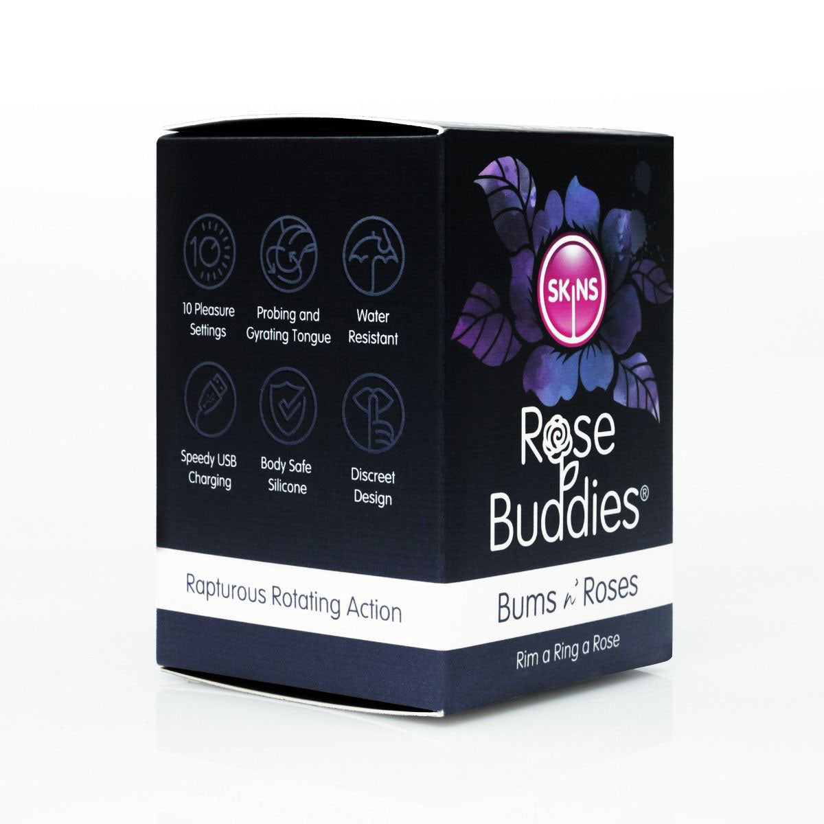 "Skins Rose Buddies -the Bums N Rose - Black CC-SKRBBNR"