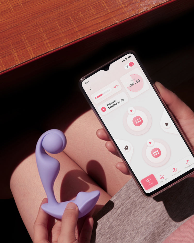 Trill Wearable Dual Vibrator - Lavender