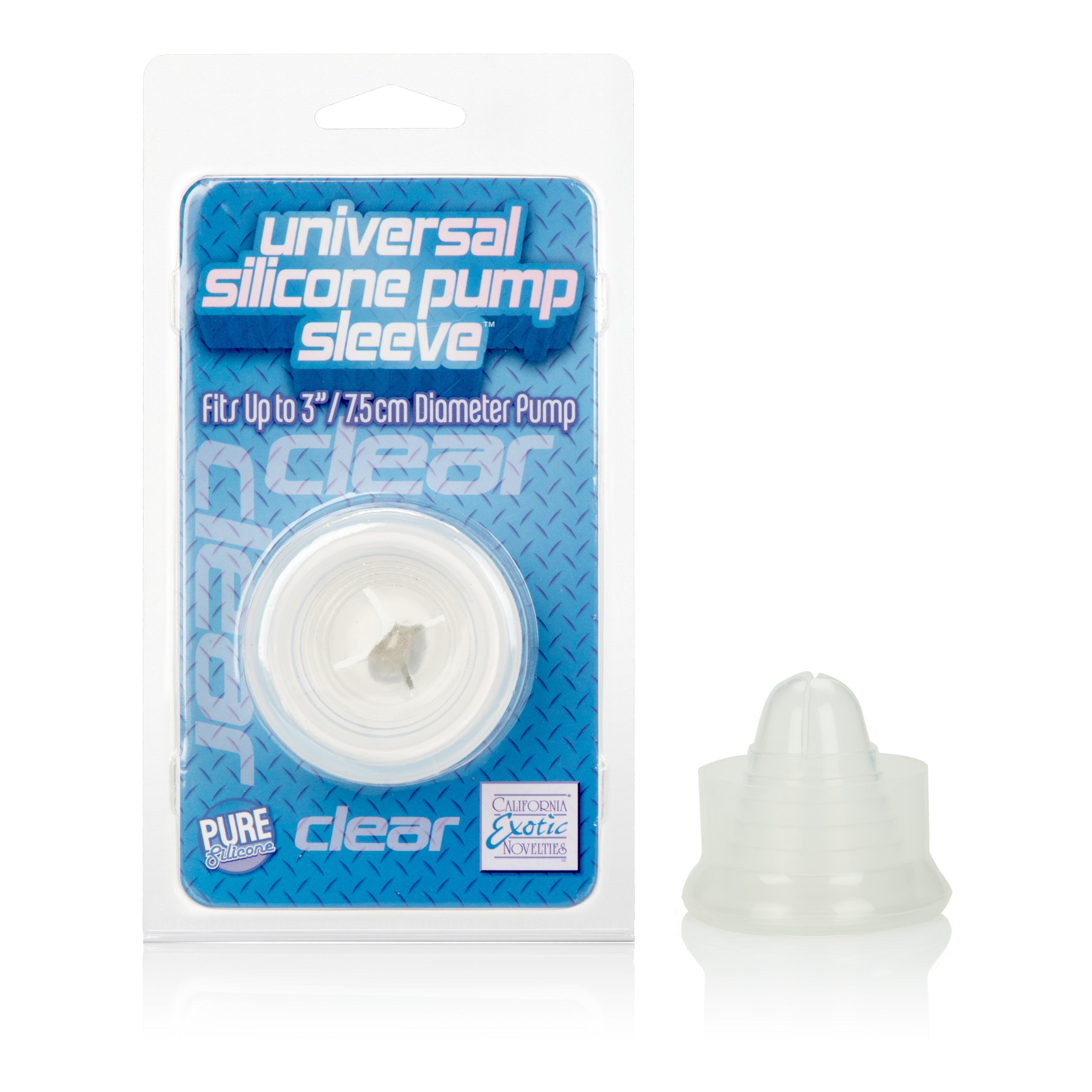 "Universal Silicone Pump Sleeve - Clear SE1048002"