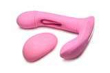 "Flickers G-Flick Flicking G-Spot Vibrator With Remote - Pink INM-AH447"
