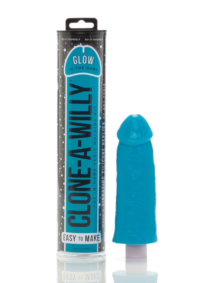 "Clone-a-Willy Glow-in-the-Dark Kit - Blue BD8193"