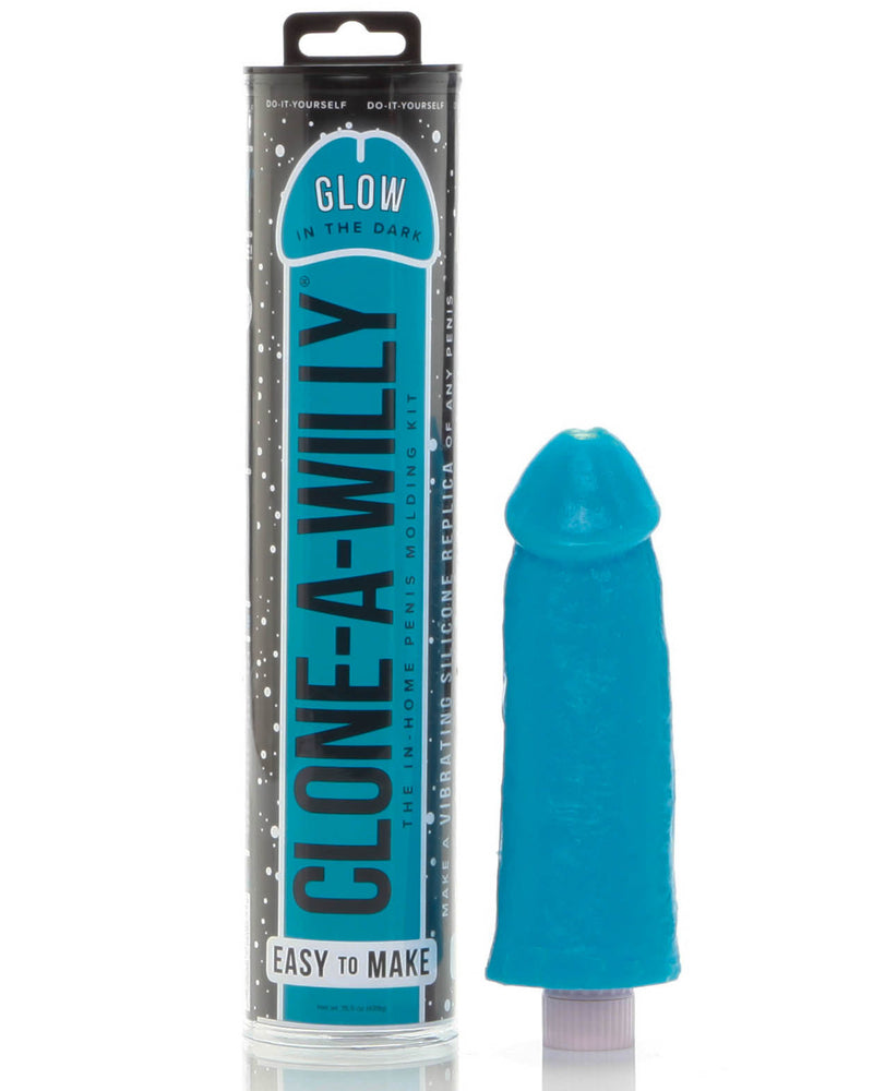 "Clone-a-Willy Glow-in-the-Dark Kit - Blue BD8193"