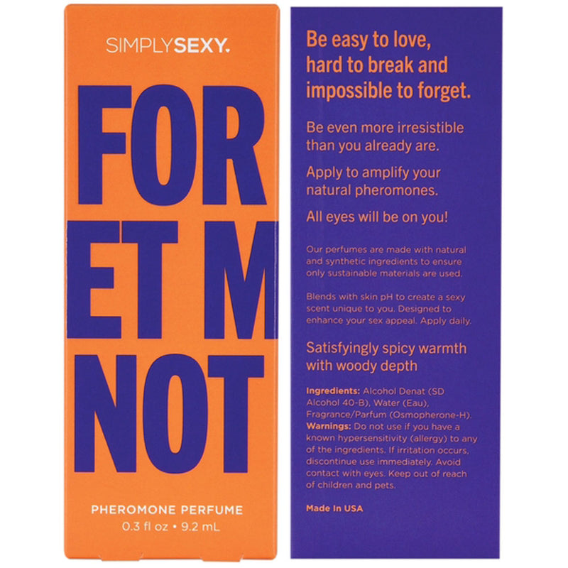 "Simply Sexy Pheromone Perfume Forget Me Not 0.3 Oz SSY2505-00"