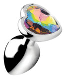 "Rainbow Prism Heart Anal Plug - Small BTYS-AG374-SML"