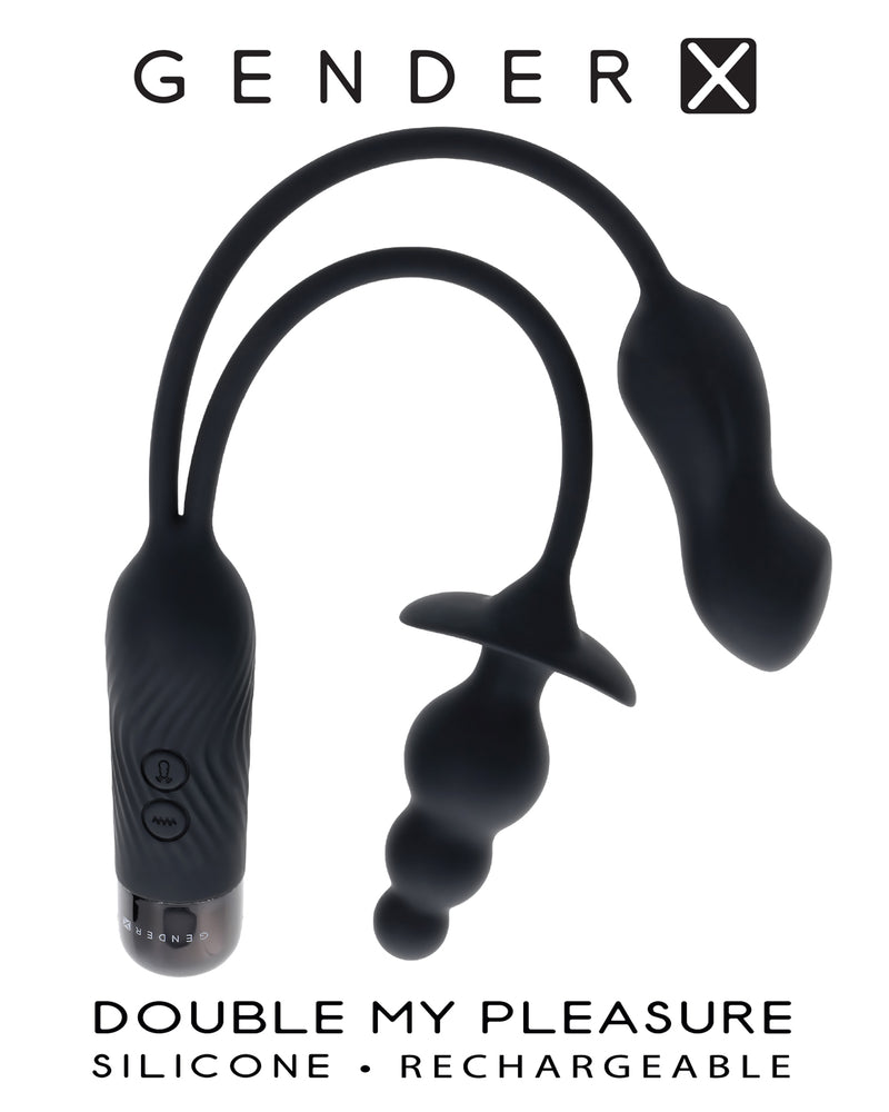 "Double My Pleasure - Black GX-RS-3113-2"