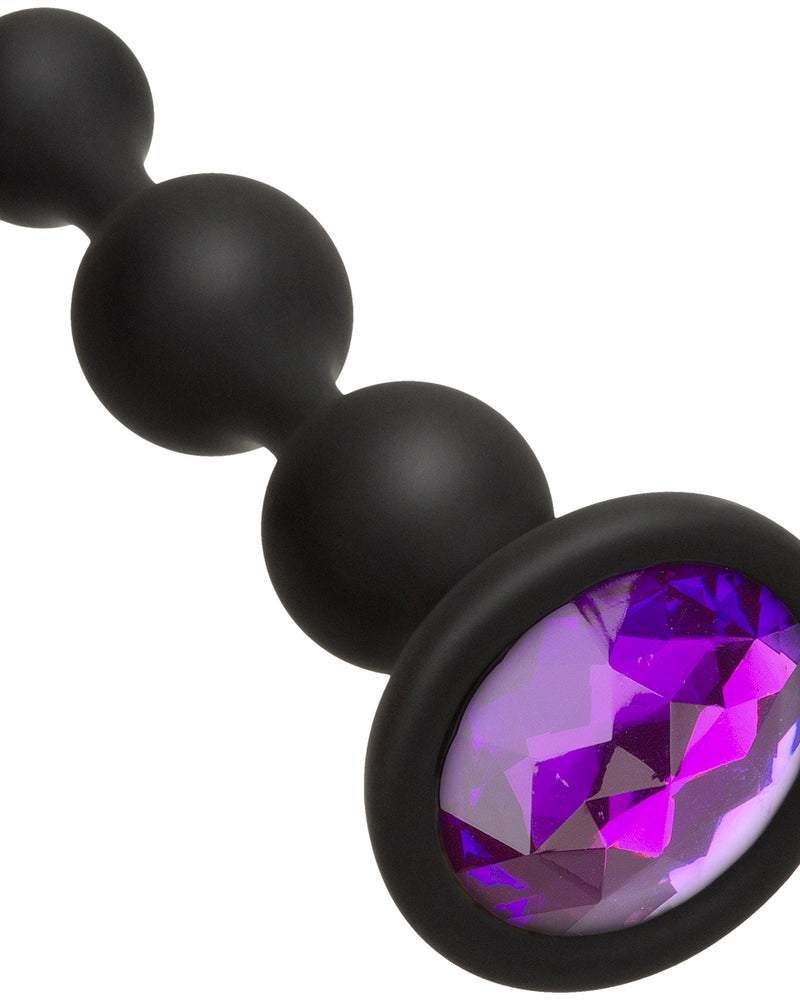 "Booty Bling - Wearable Silicone Beads - Purple DJ7017-09-BX"