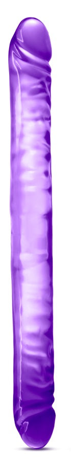 "B Yours 18 Inch Double Dildo - Purple BL-36791"