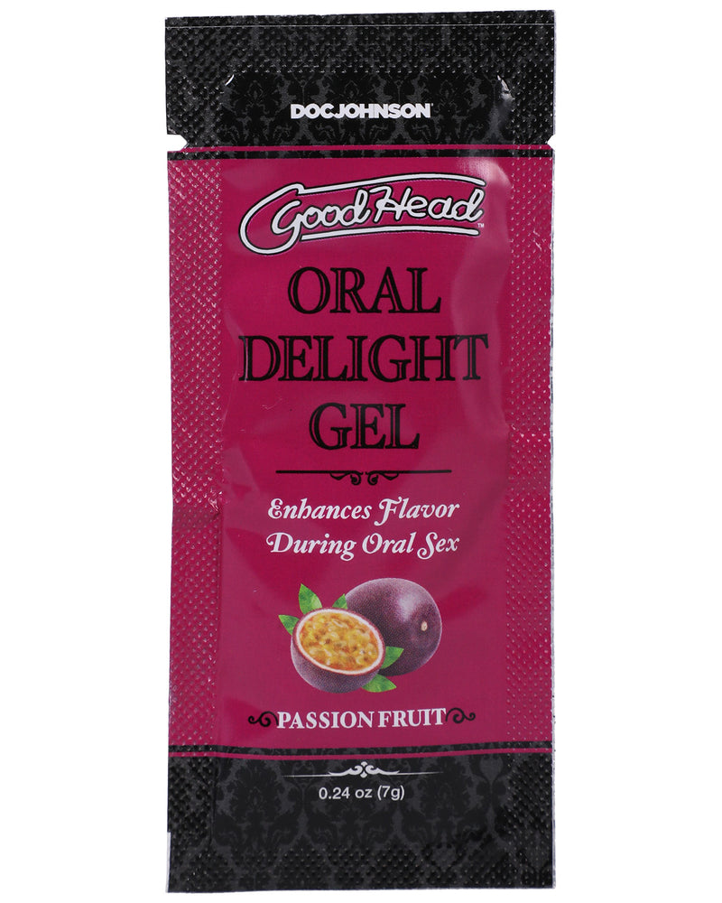 "Goodhead - Oral Delight Gel - Passion Fruit - 0.24 Oz DJ1387-41-BU"