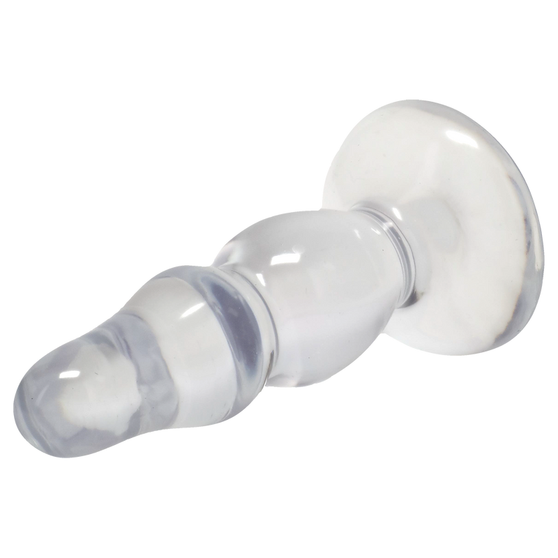 Crystal Jellies - Novice Pop Plug - 4 Inch Clear