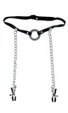 Fetish Fantasy Series Limited Edition O-Ring Gag and Nipple Clamps - Black