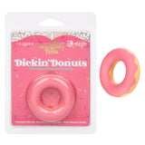 Naughty Bits Dickin Donuts Silicone Donut Cock Ring - Pink