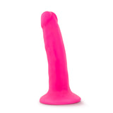 Neo - 5.5 Inch Dual Density Cock - Neon Pink