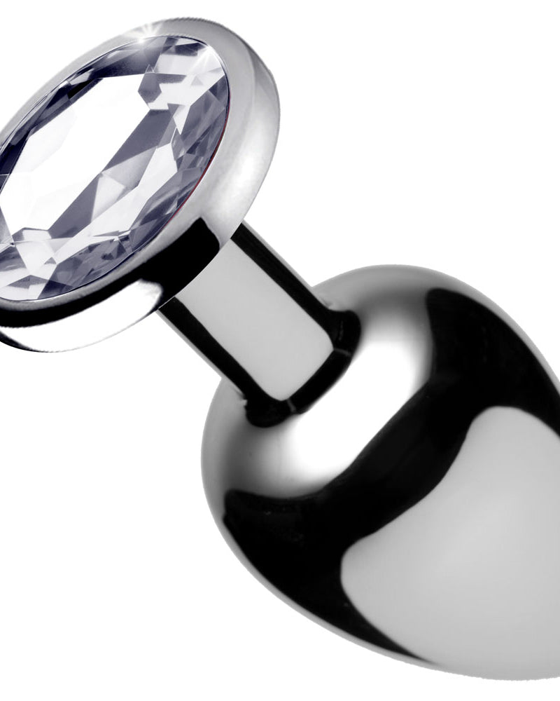"Clear Gem Anal Plug - Medium BTYS-AF632-MEDIUM"