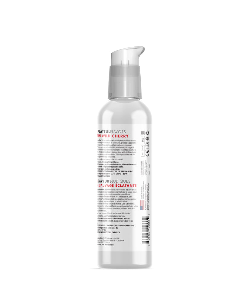 "Swiss Navy 4-in-1 Playful Flavors - Pop'n Wild Cherry - 4 Fl. Oz. MD-SN4N1FPWC4"