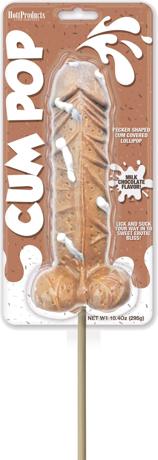 "Cum Cock Pops - Milk Chocolate HTP3235"