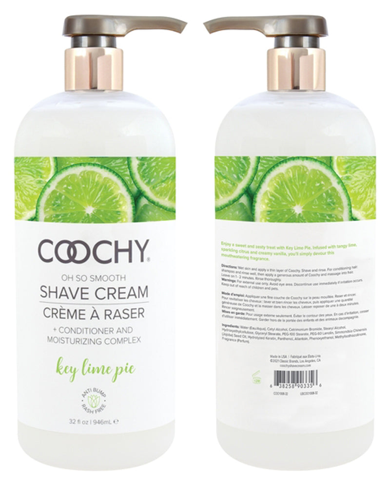 "Coochy Shave Cream - Key Lime Pie - 32 Oz COO1008-32"