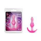 B Yours - Curvy Anal Plug - Pink